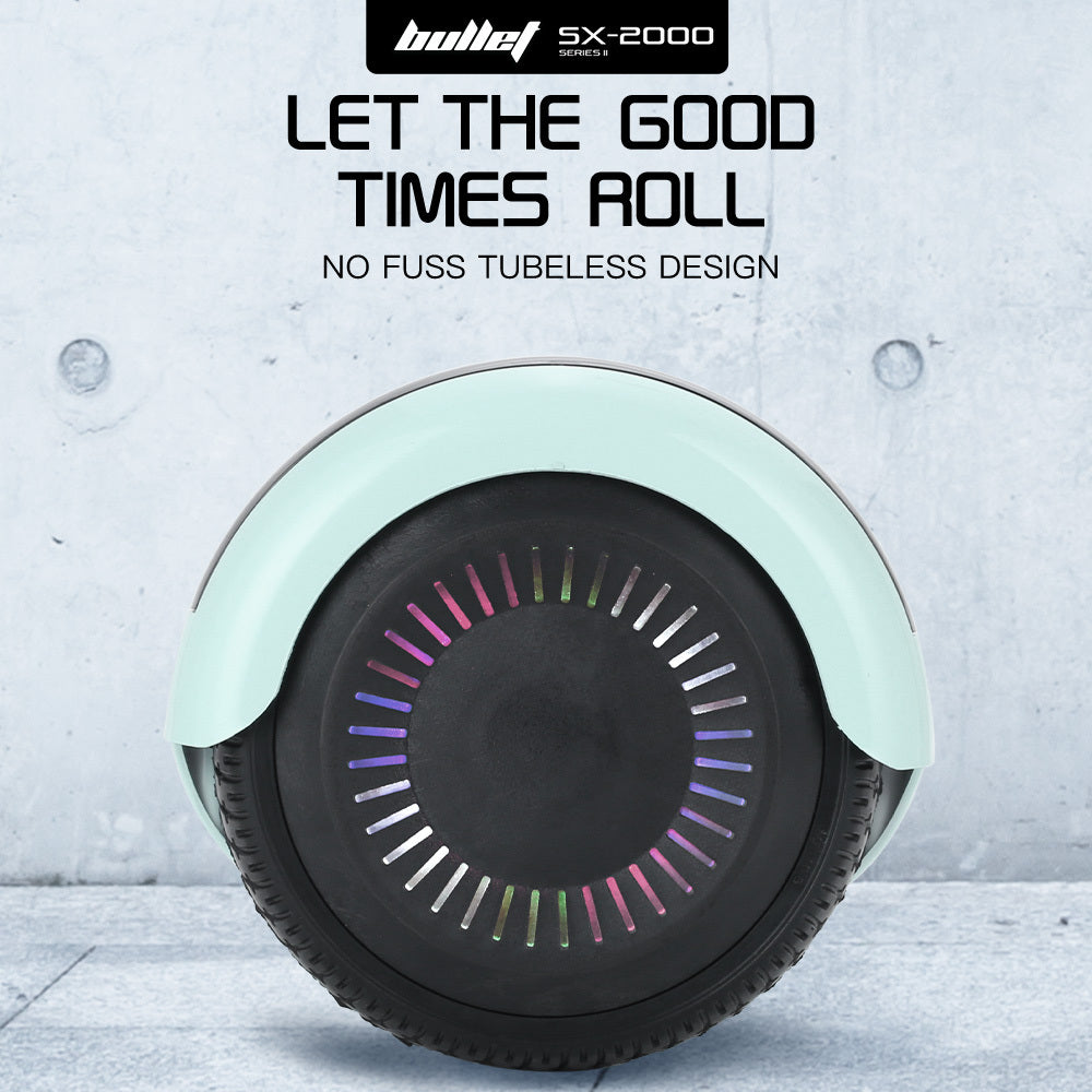 SX-2000 6.5" Hoverboard Scooter 500W Self-Balancing Mint Green