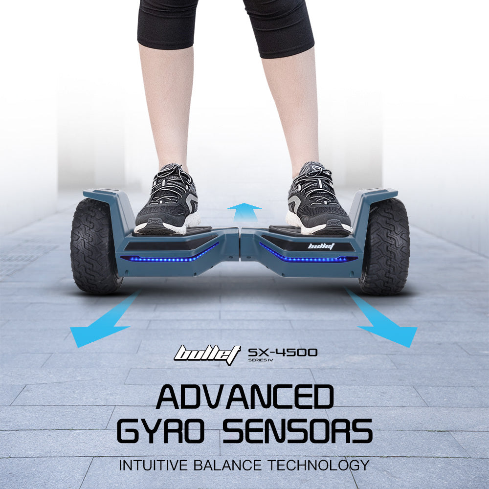 Bullet SX-4500 Hoverboard Scooter 8.5" 700W Self-Balancing Navy Blue