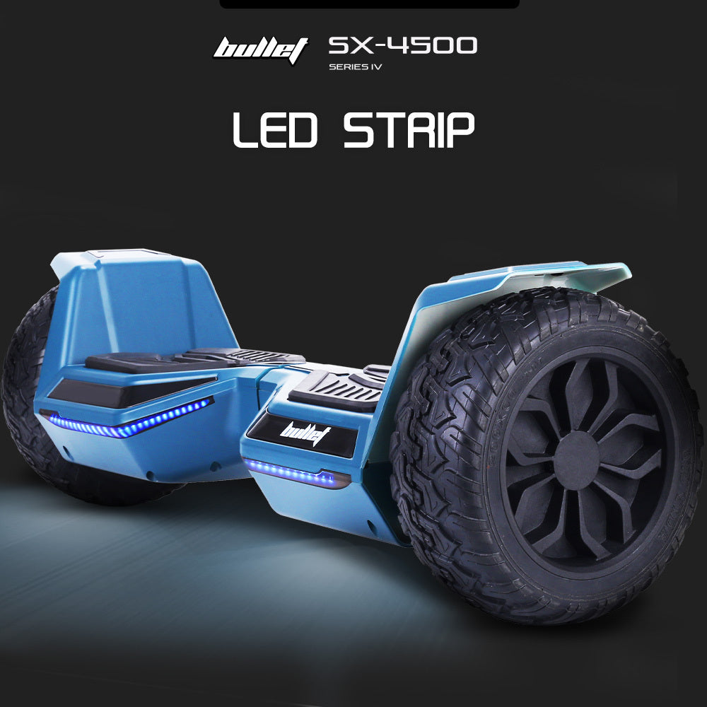 Bullet SX-4500 Hoverboard Scooter 8.5" 700W Self-Balancing Navy Blue