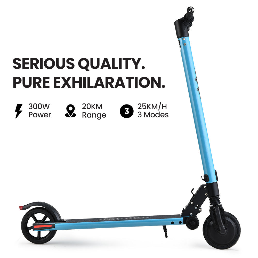 300W Electric Scooter 25km/h, 20km Range, LED Display - Alpha