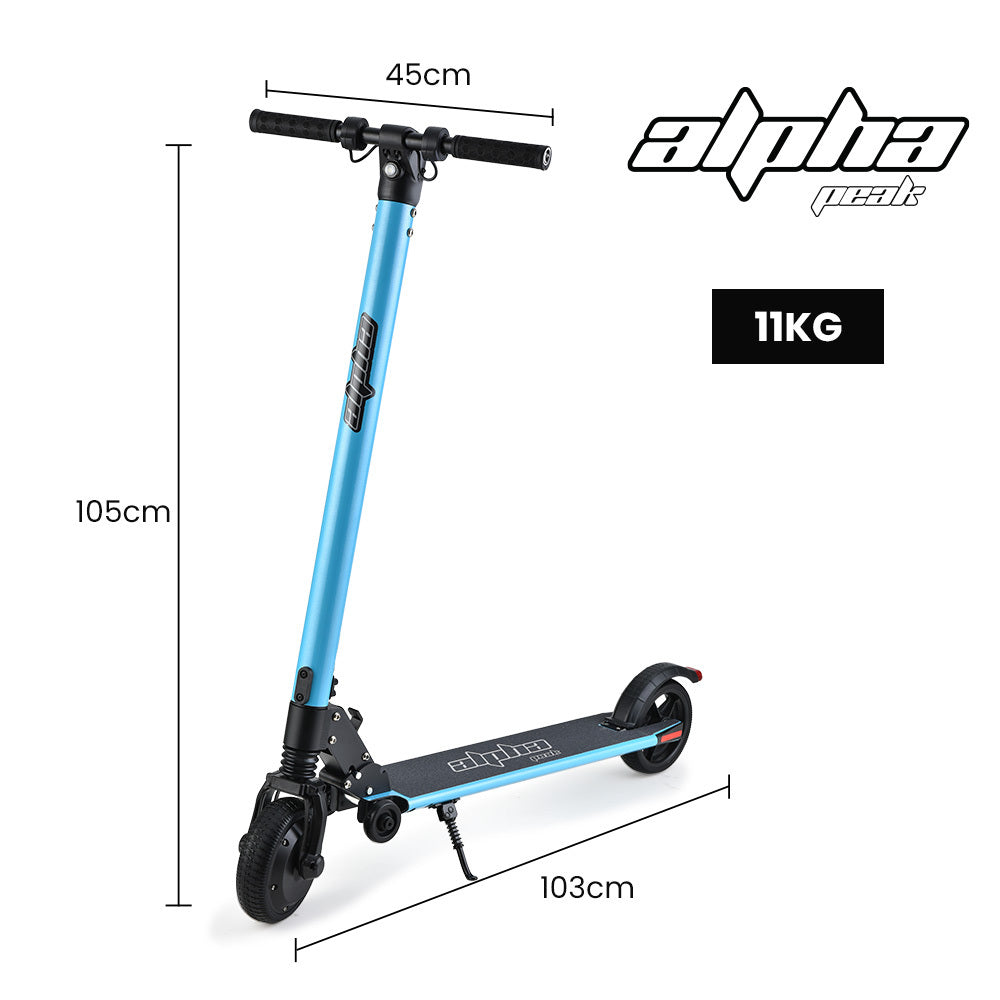 300W Electric Scooter 25km/h, 20km Range, LED Display - Alpha