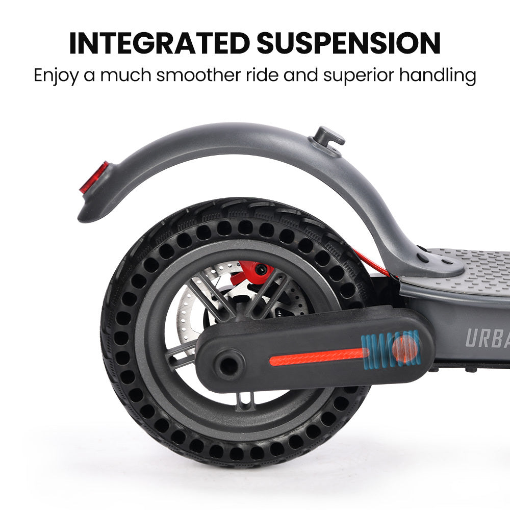 Urban 8 Electric Scooter 25km Range 8.5-Inch Wheels Grey