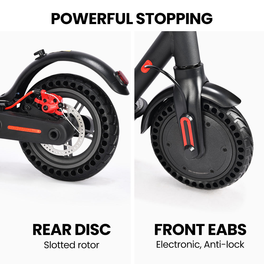Urban 8 Electric Scooter 25km Range Brushless Motor Black