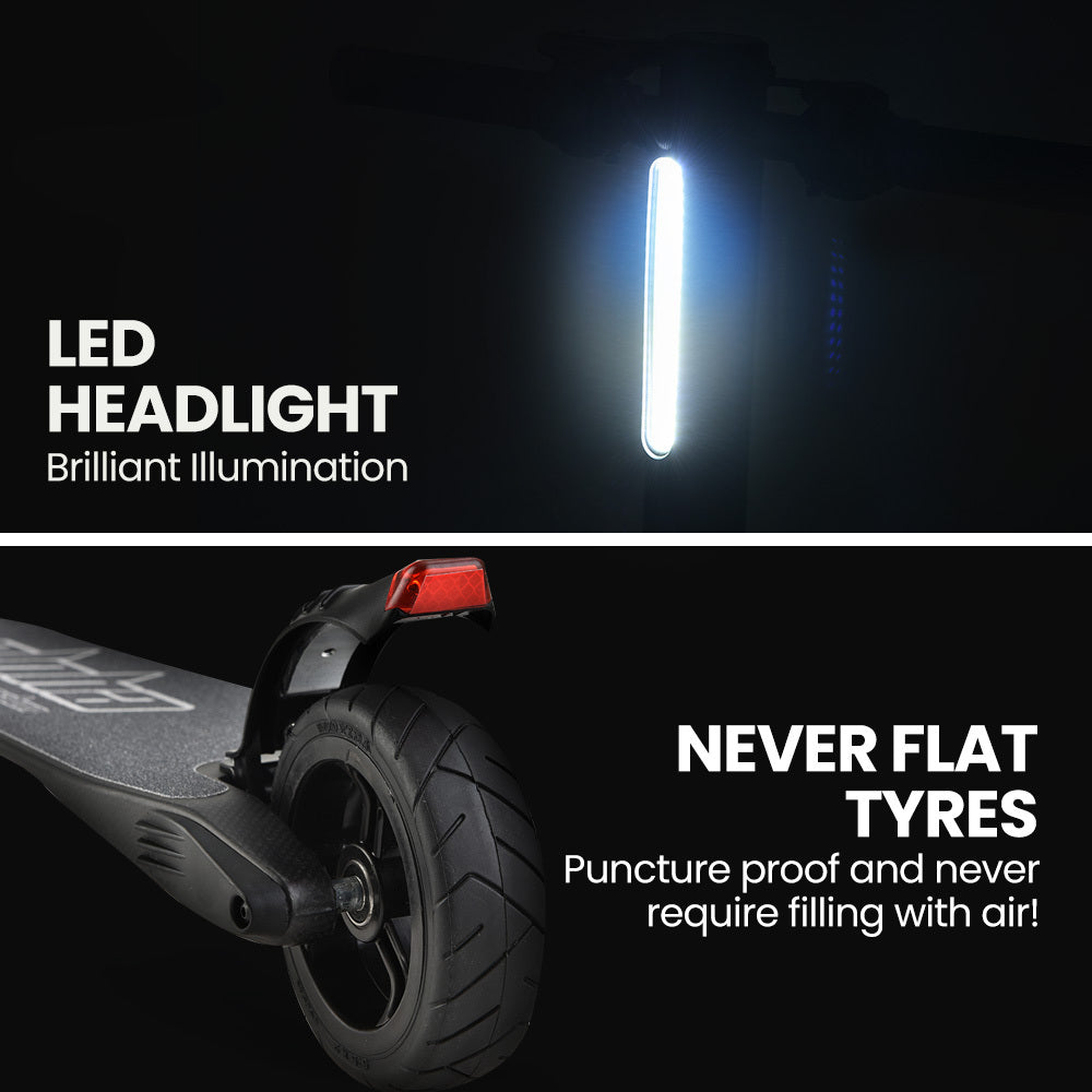 Ultra-light Carbon Fiber 300W Electric Scooter Suspension for Adults - Alpha