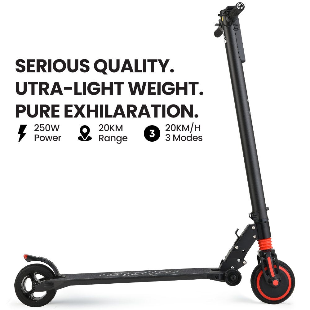 Lightweight Carbon Fiber Electric Scooter 250W - Alpha