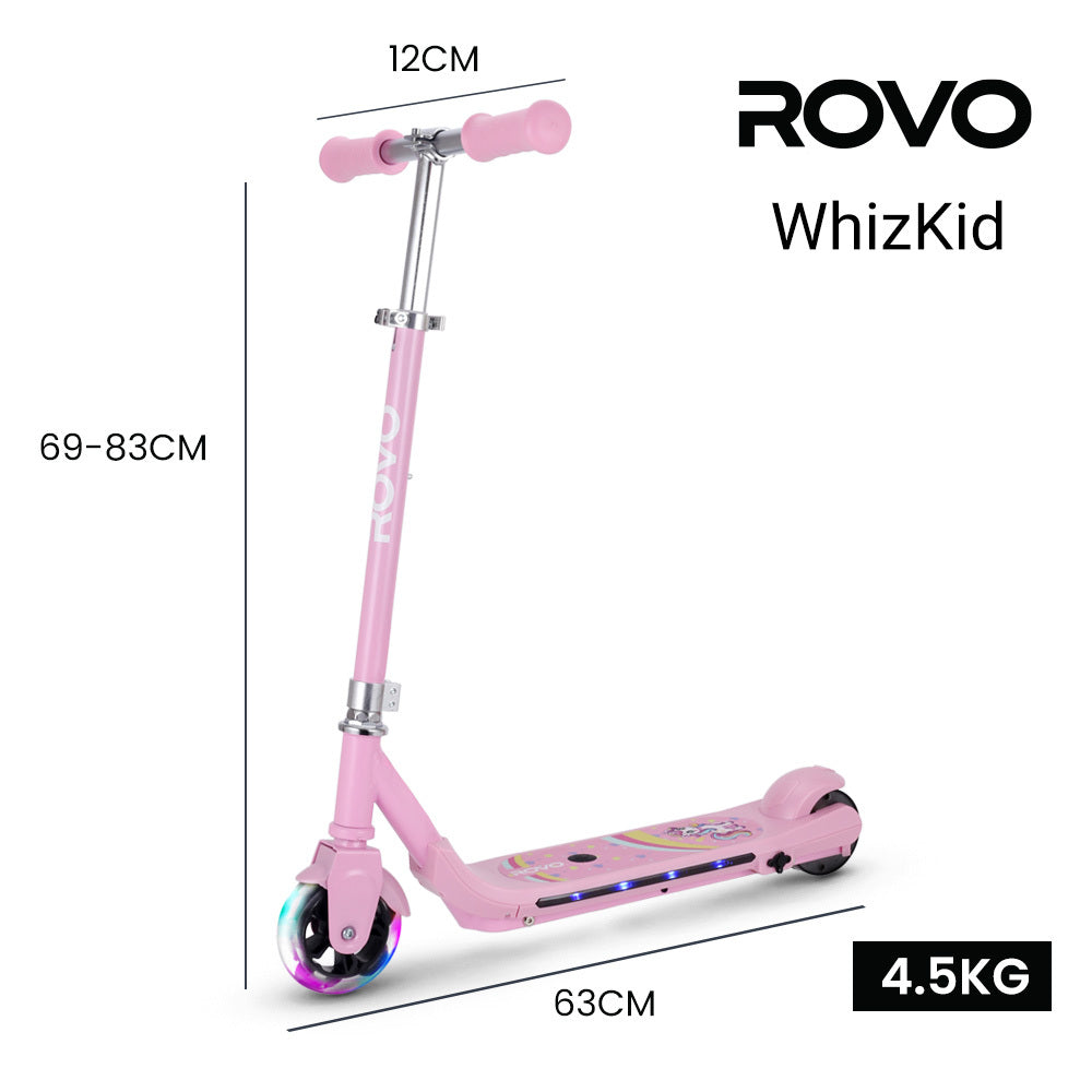 WhizKid 5-11 eScooter Adjustable Pink