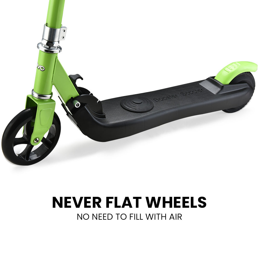 Green 125W Foldable Electric Scooter for Kids - Rovo Kids