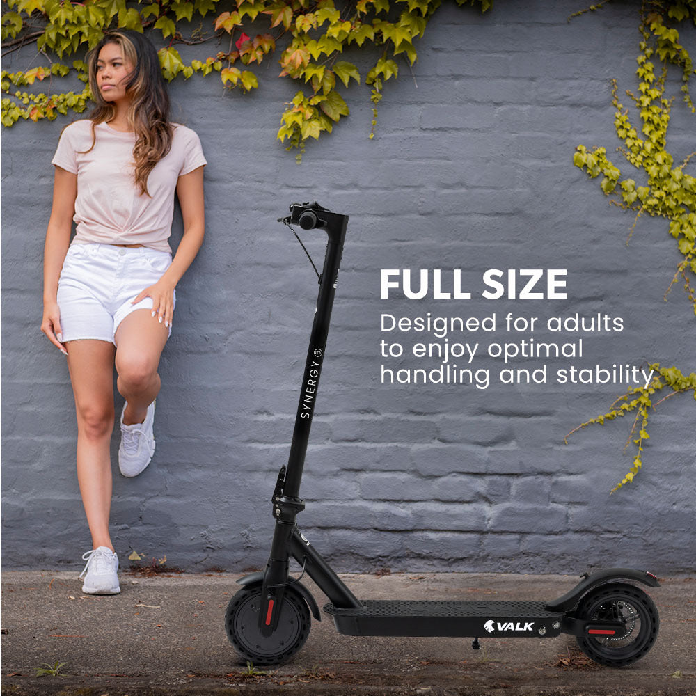 400W Electric Folding Scooter w/ Suspension 25km/h - VALK