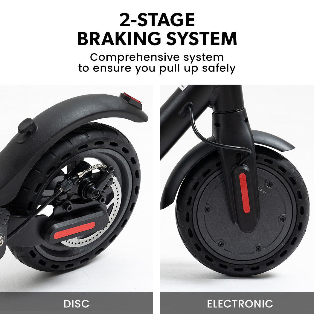 400W Electric Folding Scooter w/ Suspension 25km/h - VALK