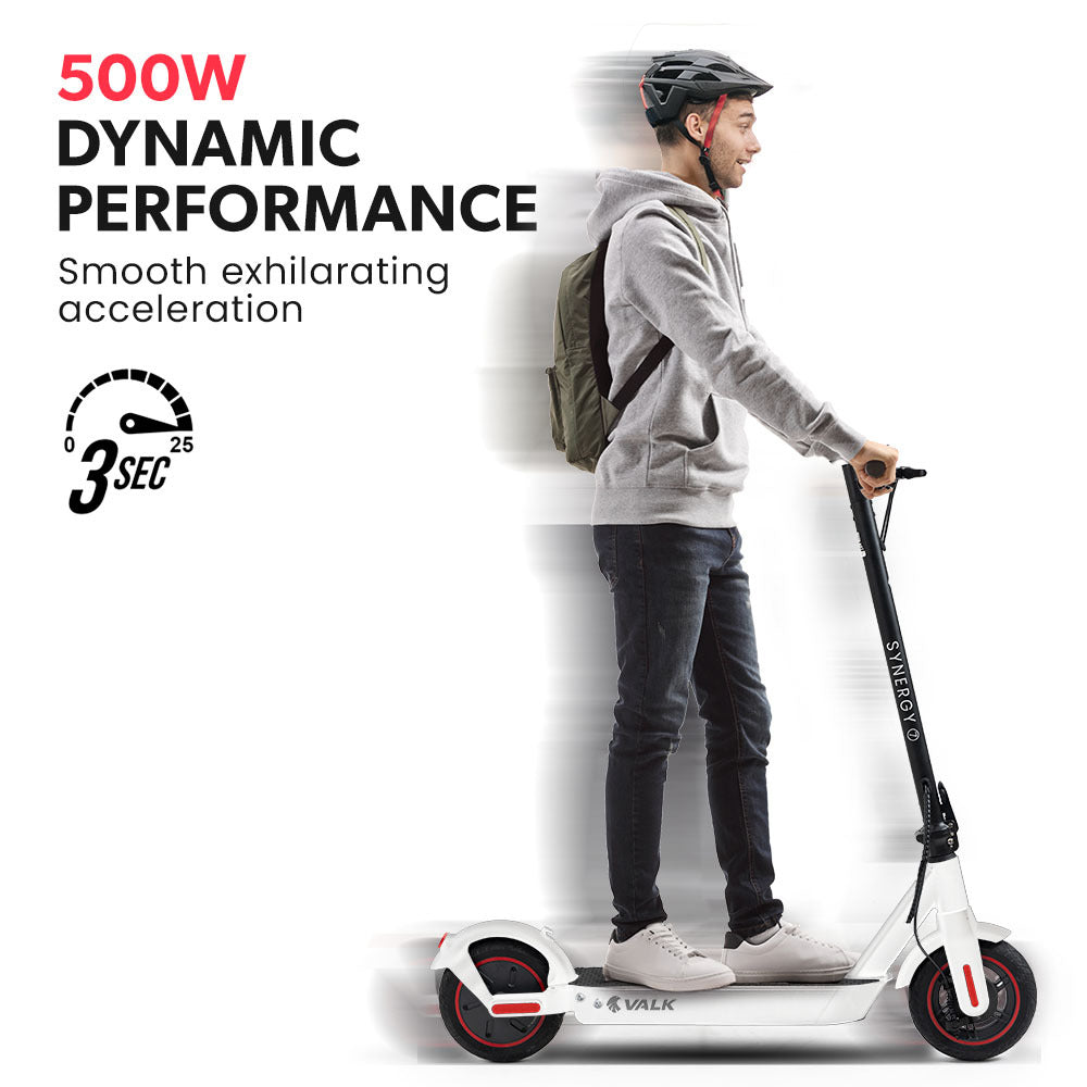 Synergy 7 MkII 500W Electric Scooter Adults White