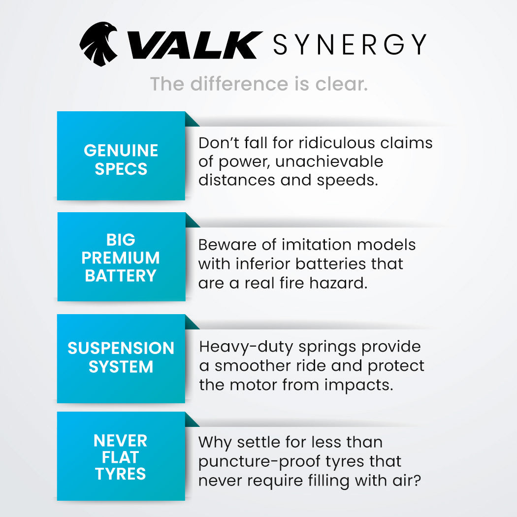 Synergy 7 MkII 500W Electric Scooter Adults White