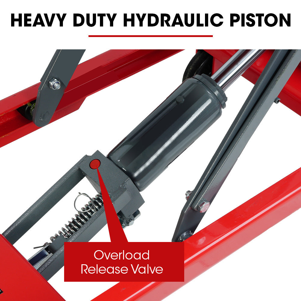 T-Rex 500kg Hydraulic Scissor Lift Trolley Heavy-Duty Material Handling