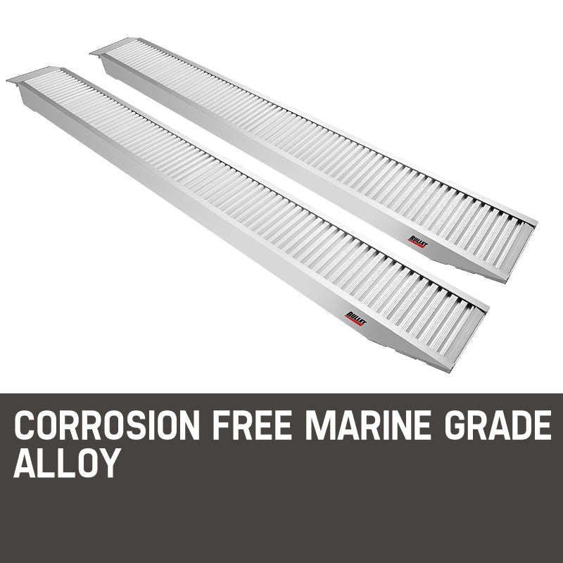 Extreme Machine Ramp Extreme 2.5M Aluminium Loading Ramps 2800kg Capacity