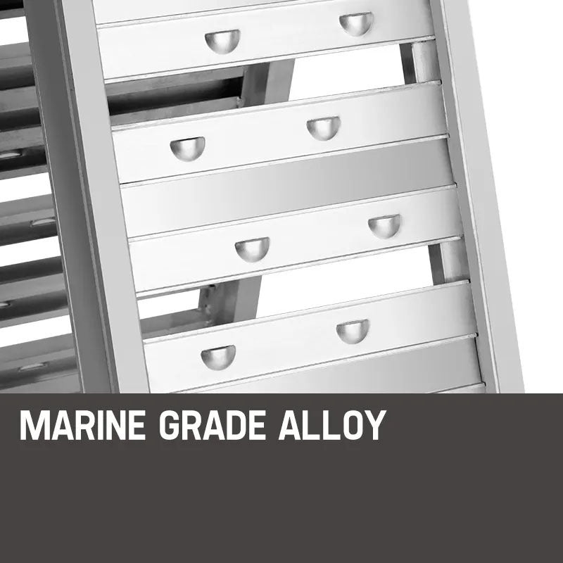 Bullet 1.8m Aluminium Folding Loading Ramp 200kg Capacity