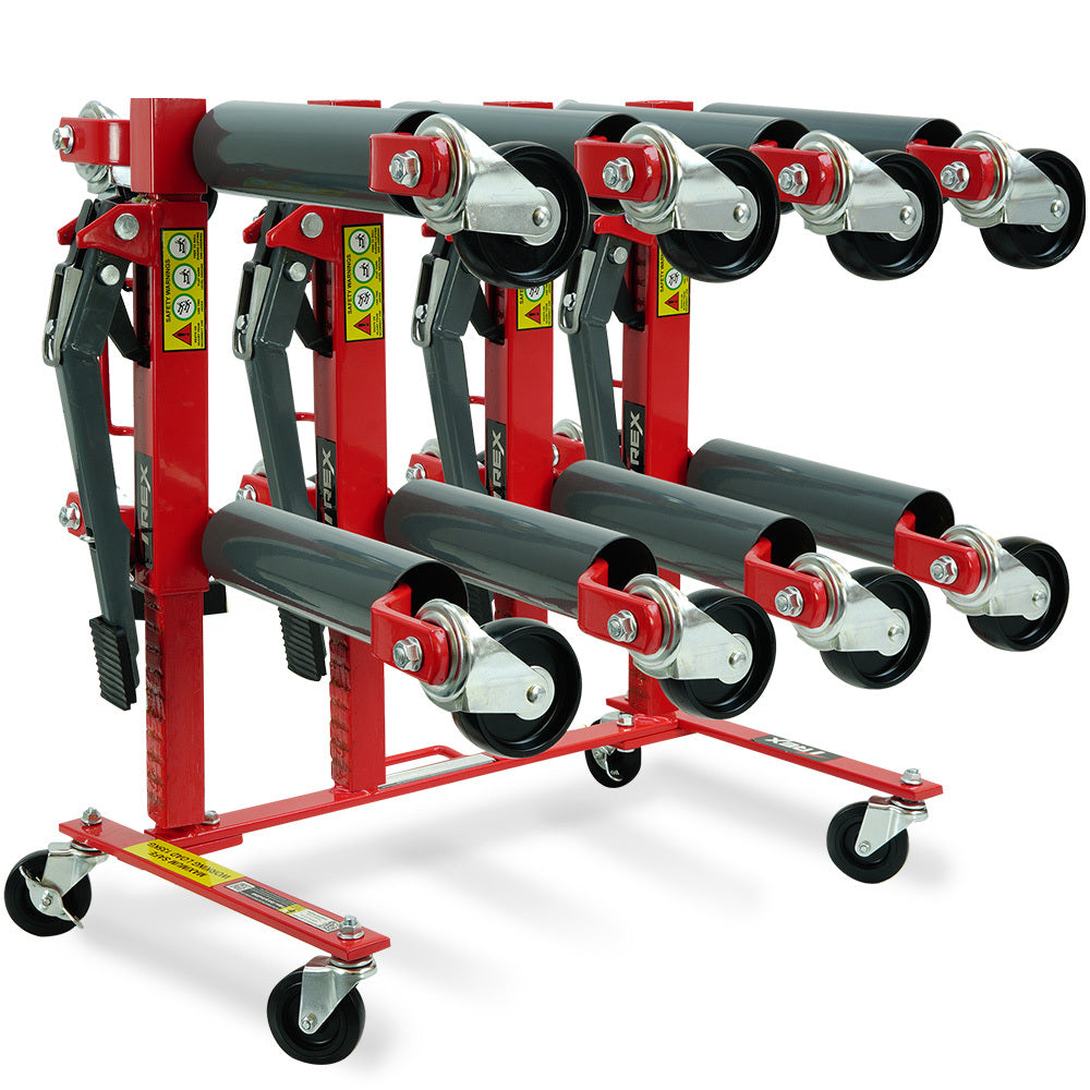 T-Rex 2360kg Vehicle Positioning Jacks Set with Rack Stand