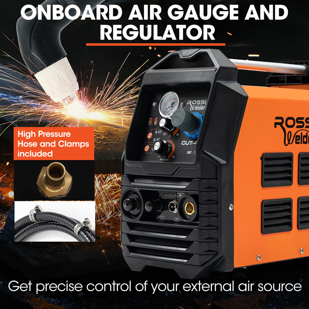 Rossi CUT-45 Plasma Cutter Non-Touch Pilot ARC DC Inverter