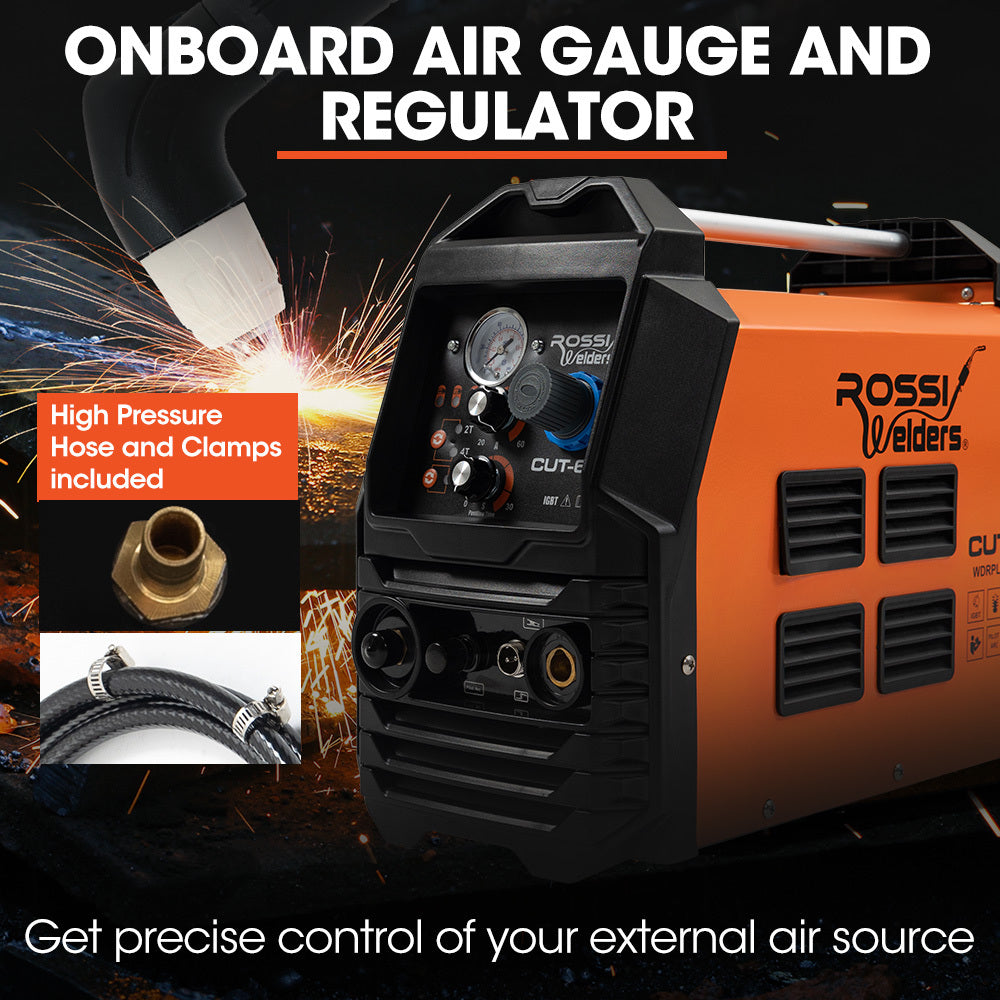 Rossi CUT-60 Plasma Cutter 60A Non-Touch Pilot ARC DC Inverter