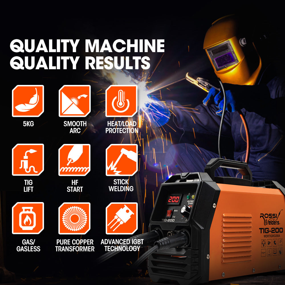 NextGen TIG-200 Welder 200A Argon Gas HF Start Regulator