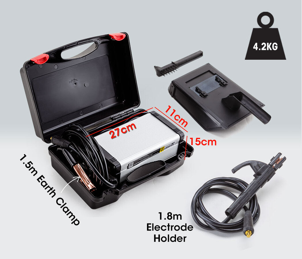 Rossi 250 Amp Portable Welder MMA ARC Stick DC iGBT Inverter 15A Plug