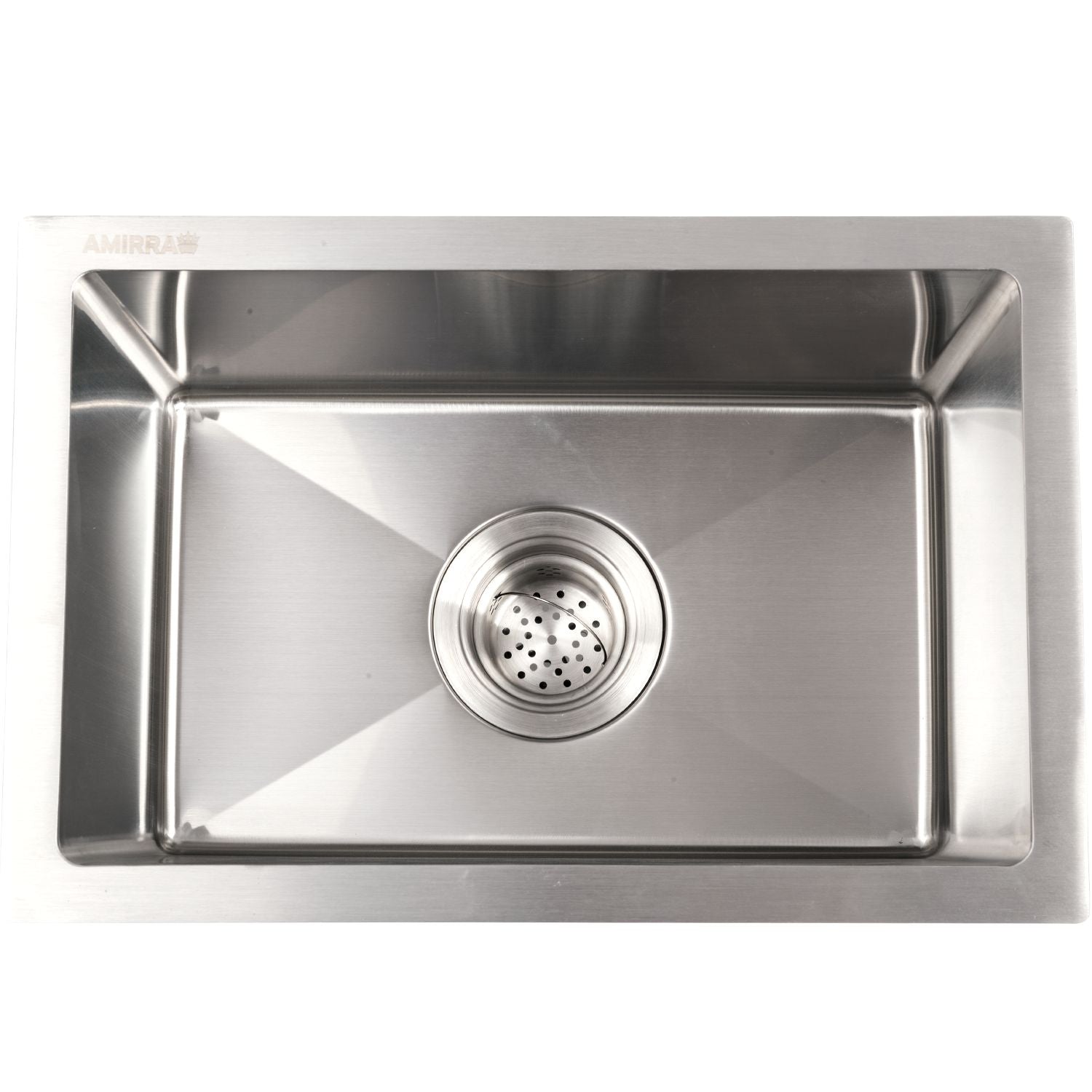 Scratch-Proof Stainless Steel Kitchen Sink 450x300mm - AMIRRA