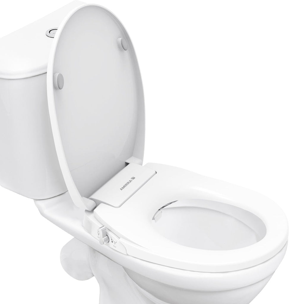 Adjustable Non-electric Bidet Seat, Wide Compatibility - Amirra