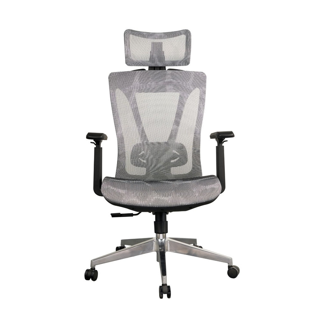 EKKIO Byron - Office Chair (Silver)