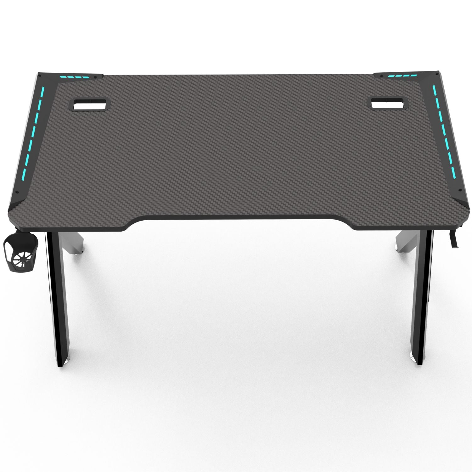 EKKIO RGB Gaming Desk Y Shape Black 140cm