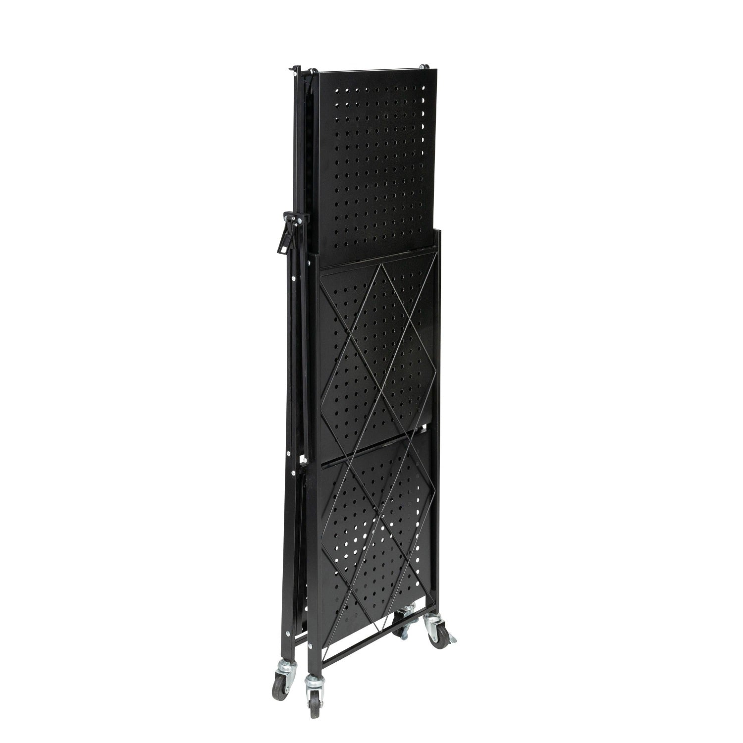 EKKIO Foldable Storage Shelf 4 Tier (Black)