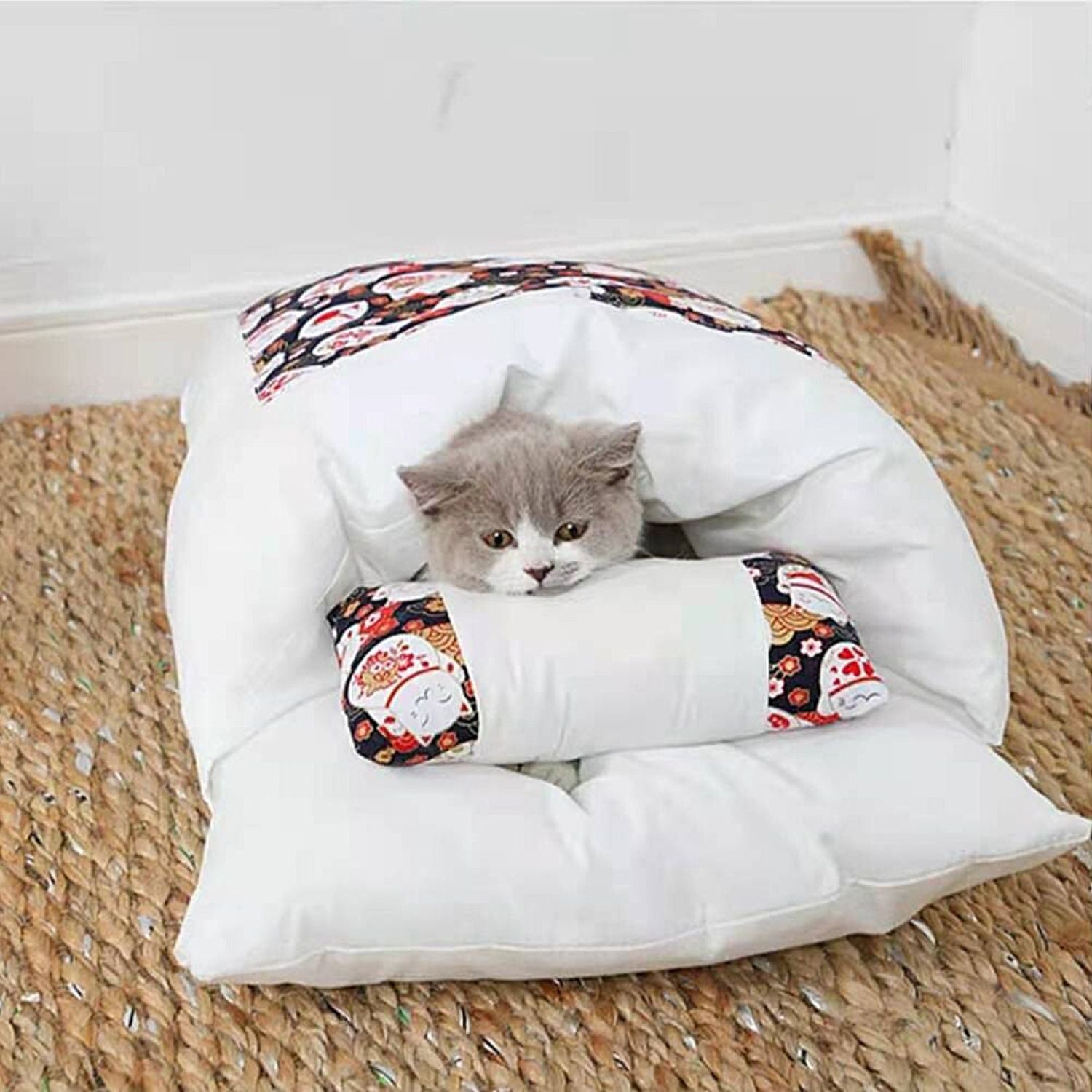 Floofi Pet Sleeping Bag (L size Fortune Cat)