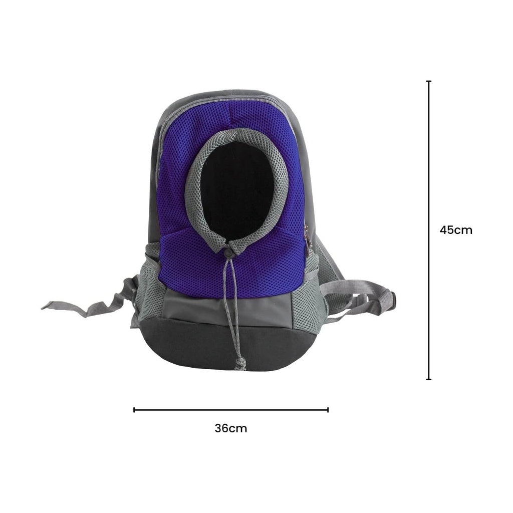 FLOOFI Front Carrier Backpack L Size (Blue)