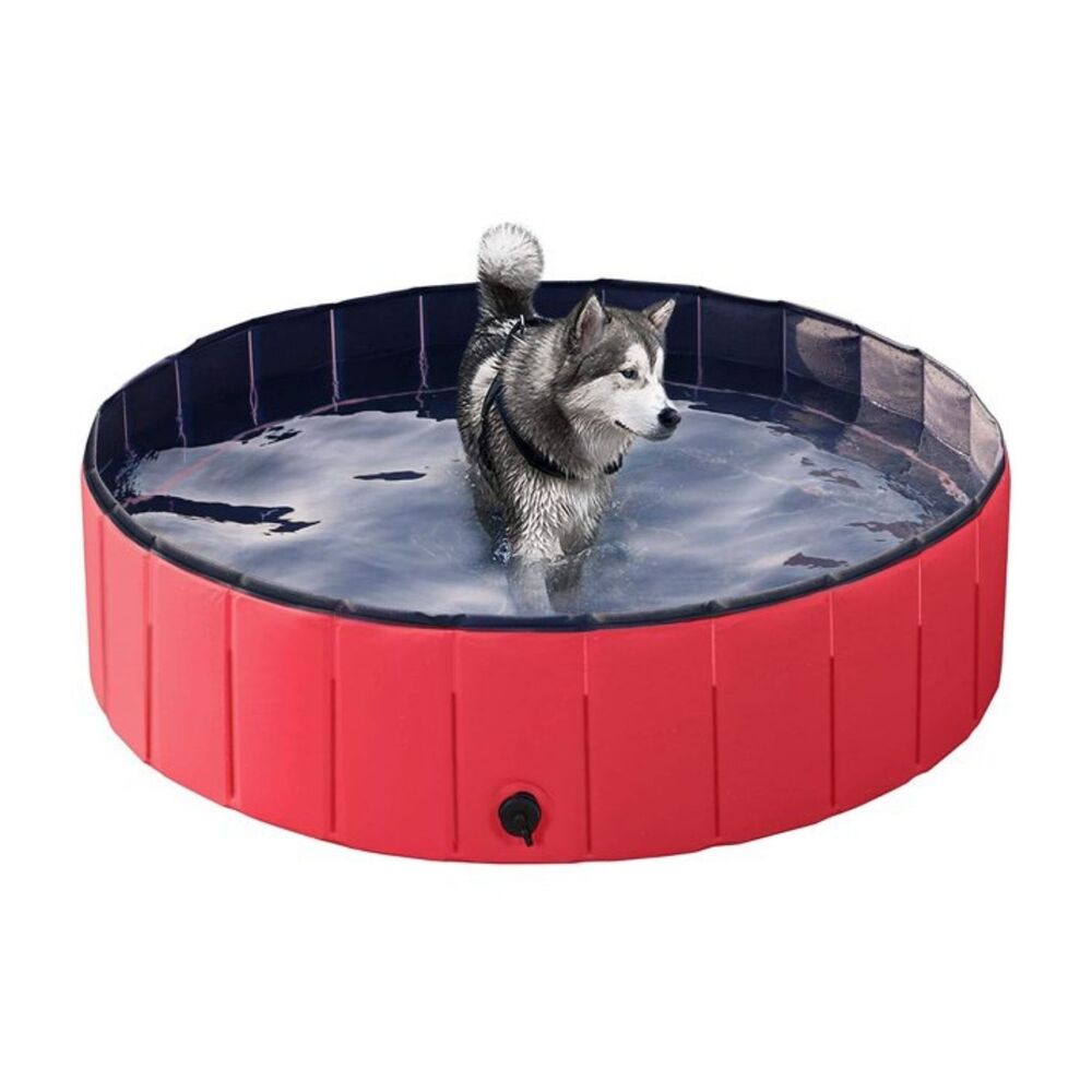 Floofi Pet Pool 120cm*30cm XL Red