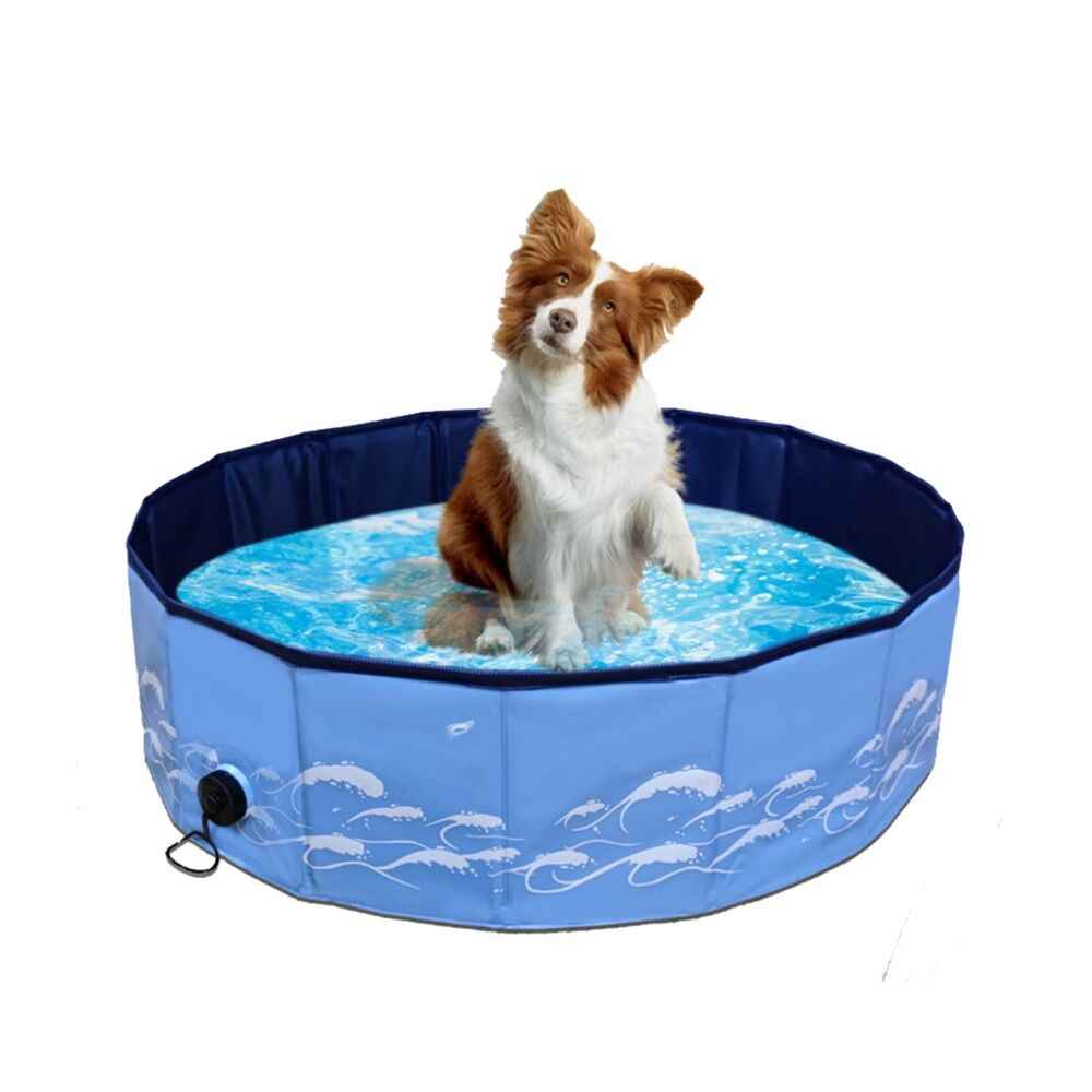 Floofi Pet Pool 120cm*30cm XL Blue Wave