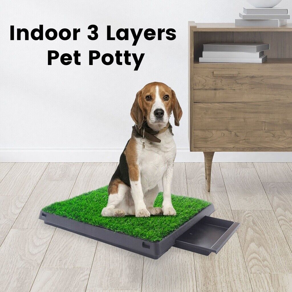 Floofi Pet Grass Training Potty 2 Piece Set