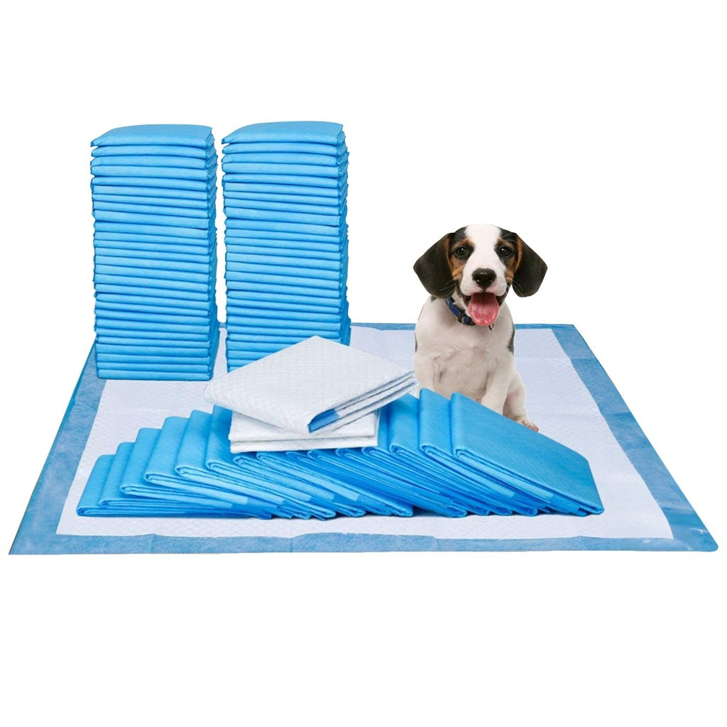 Super Absorbent 100pcs Puppy Training Pads, Anti-Leak, Floofi