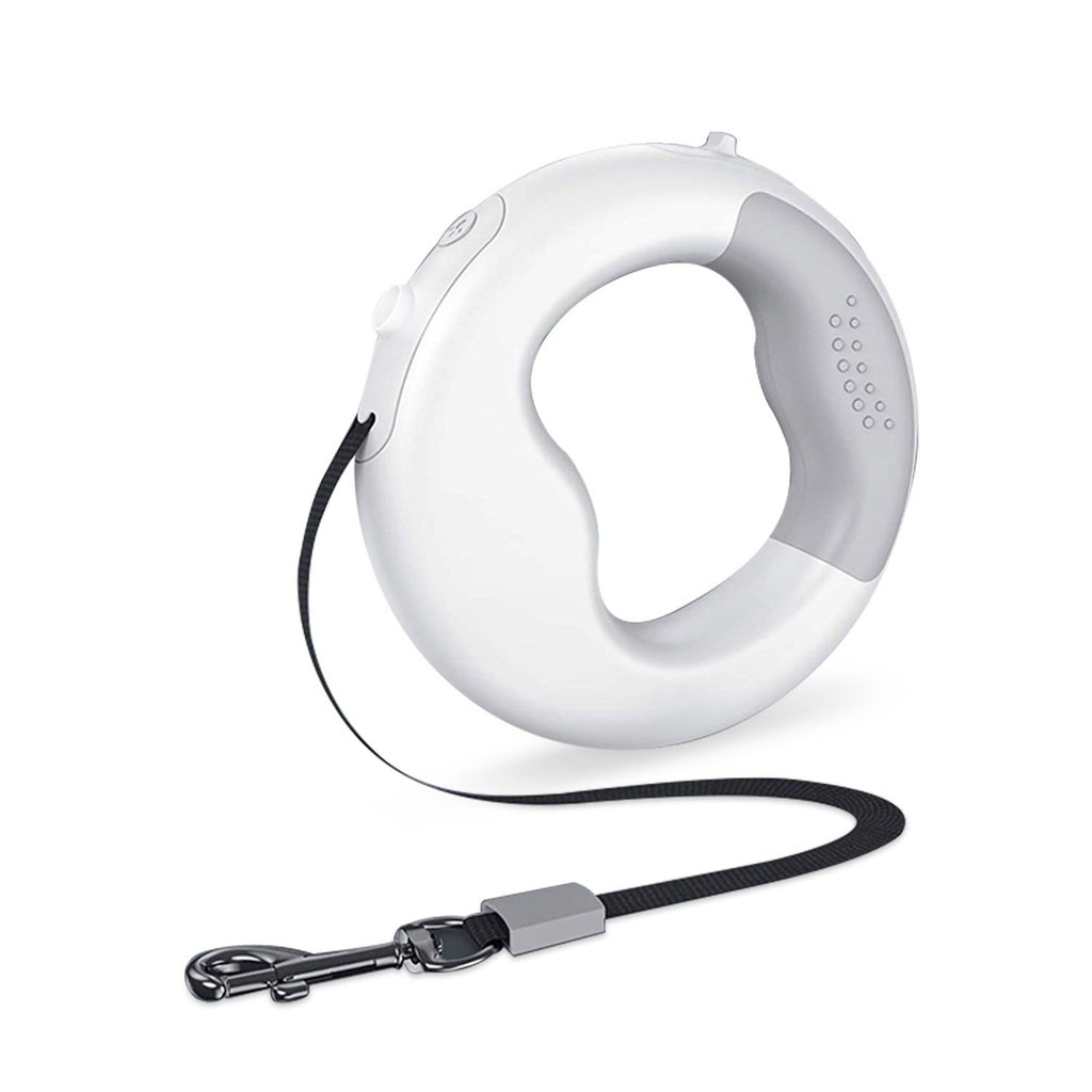 Floofi Dounght Dog Leash with USB and LED White