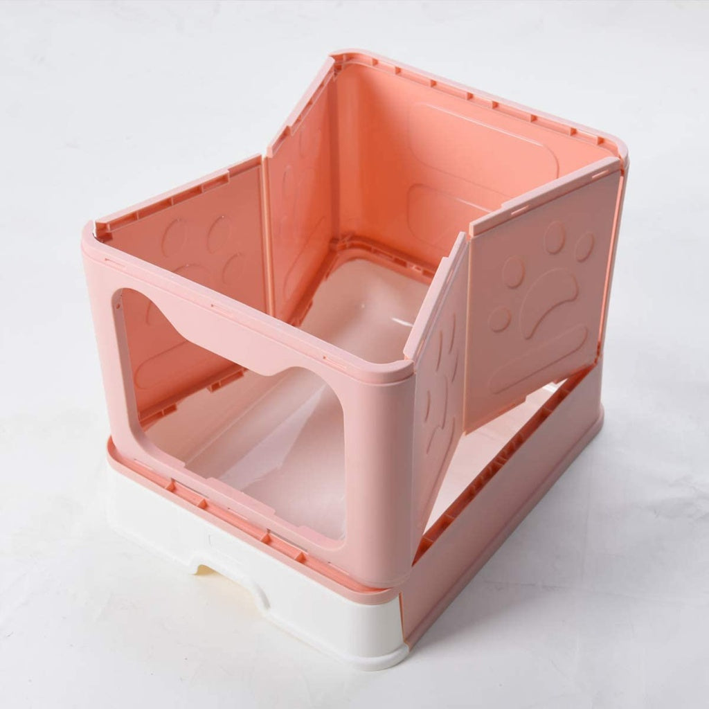 Floofi Foldable Litter Box Pink