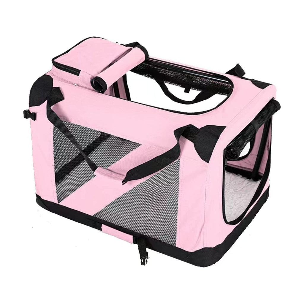 FLOOFI Portable Pet Carrier-Model 1-M Size (Pink)