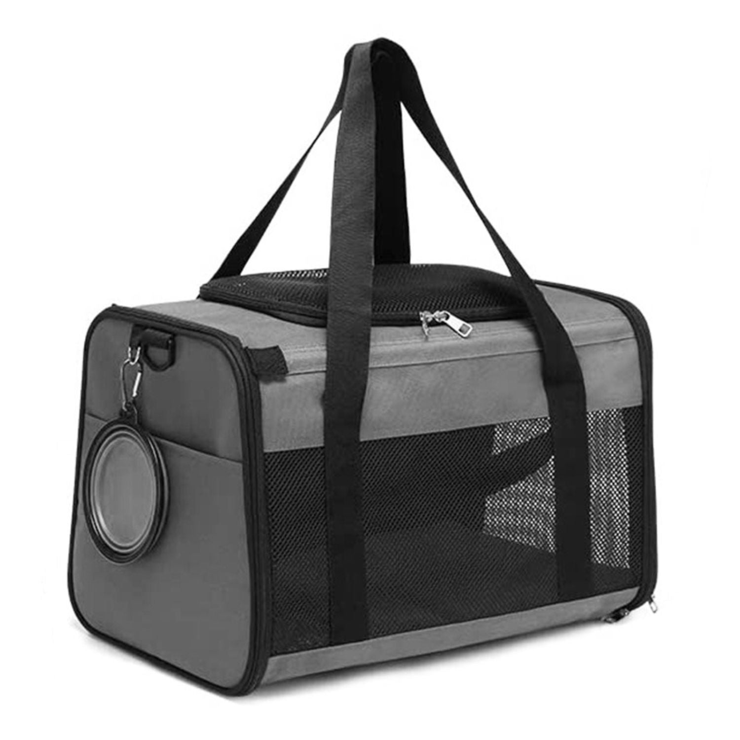 Floofi Portable Pet Carrier-M Size (Grey)