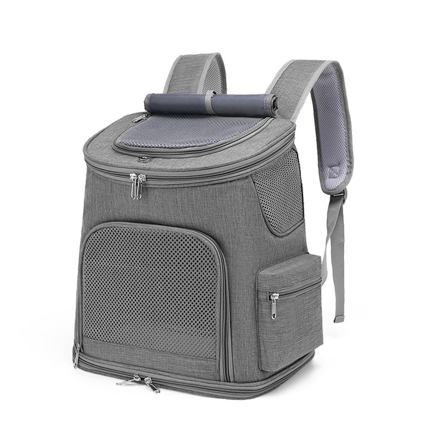 Floofi Pet Backpack -Model 2 (Grey)