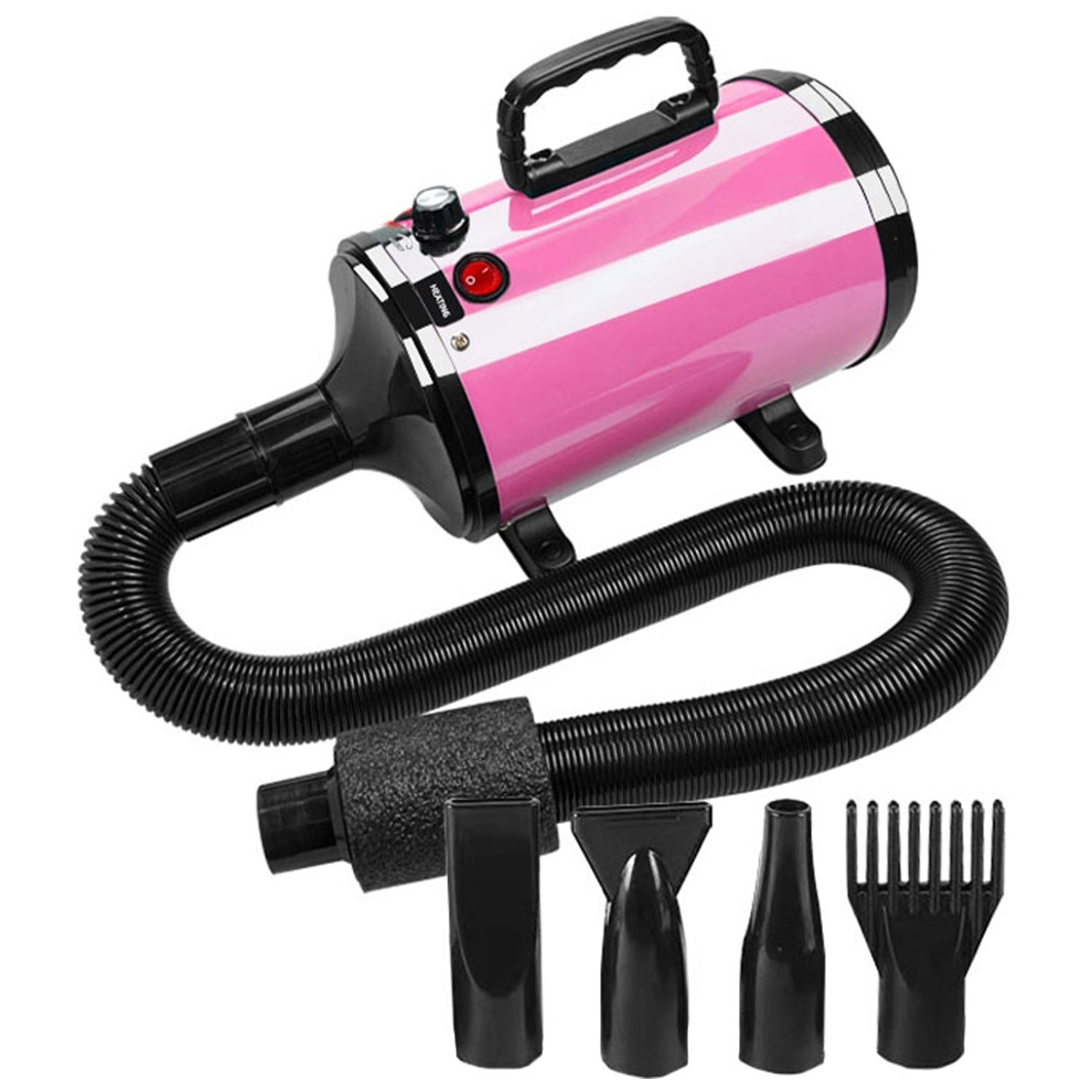 Floofi Pet Hair Dryer Advance Button Version (Pink)