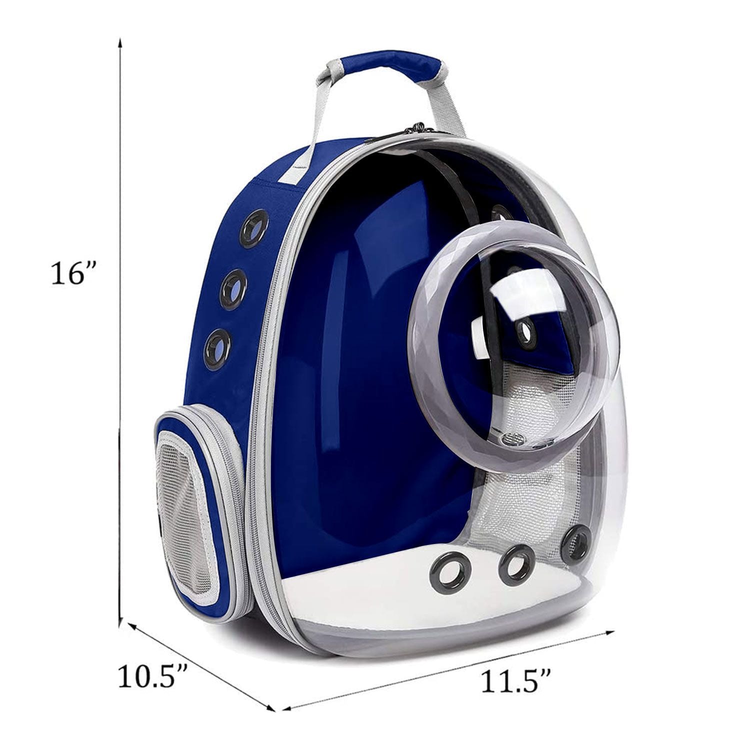Floofi Space Capsule Backpack - Model 2 (Blue)