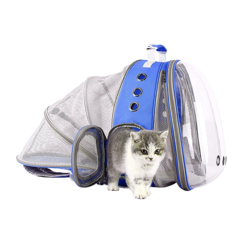 Floofi Expandable Space Capsule Backpack - Model 1 (Blue)