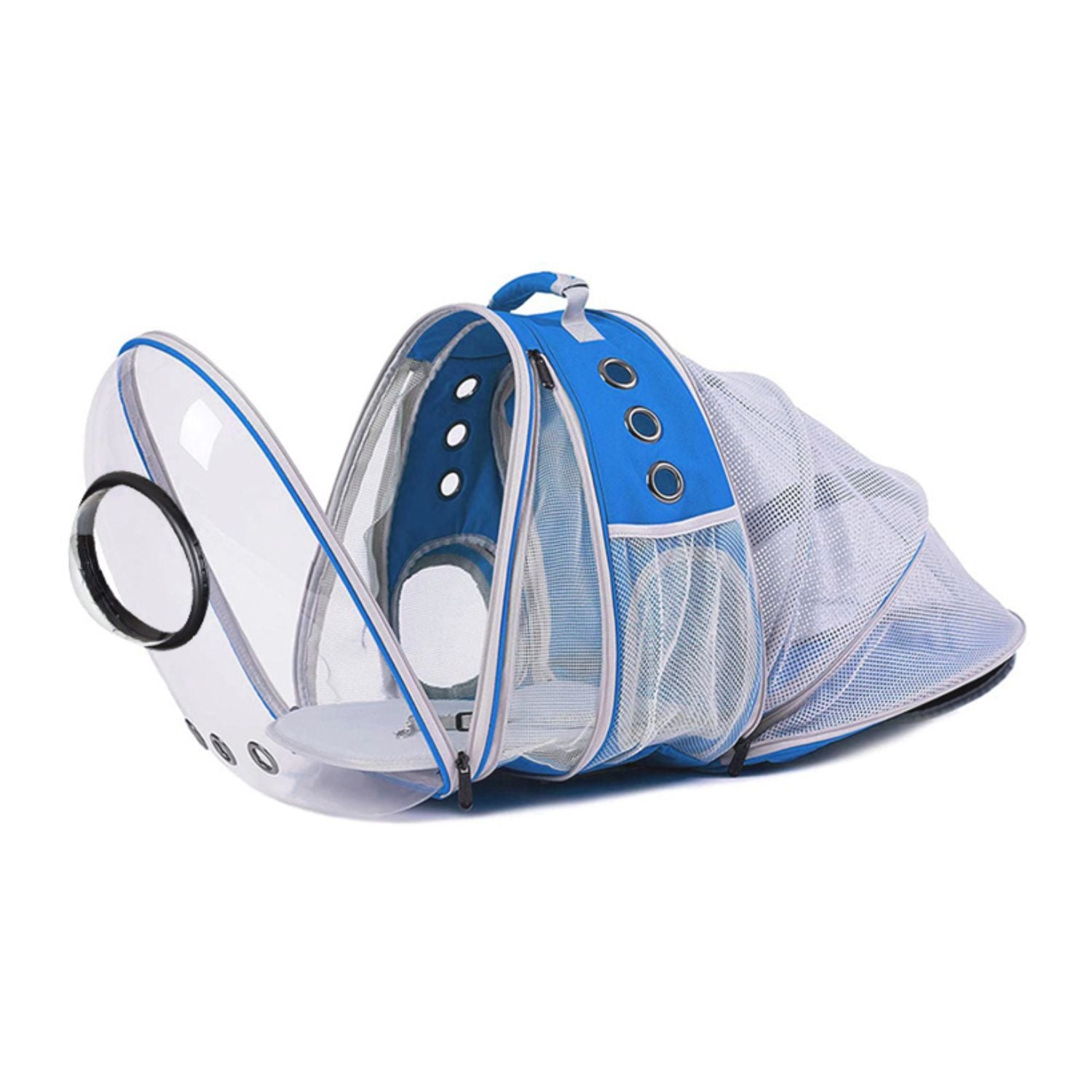 Floofi Expandable Space Capsule Backpack - Model 2 (Blue)