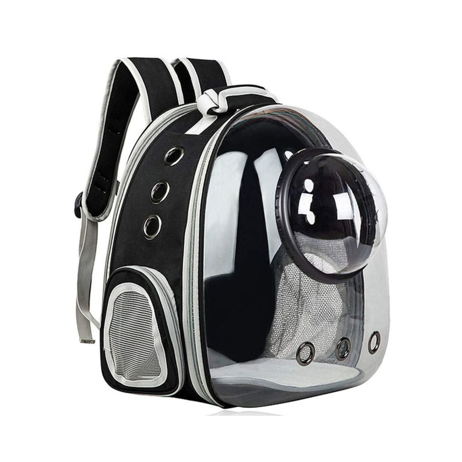 Floofi Space Capsule Backpack - Model 2 (Black)