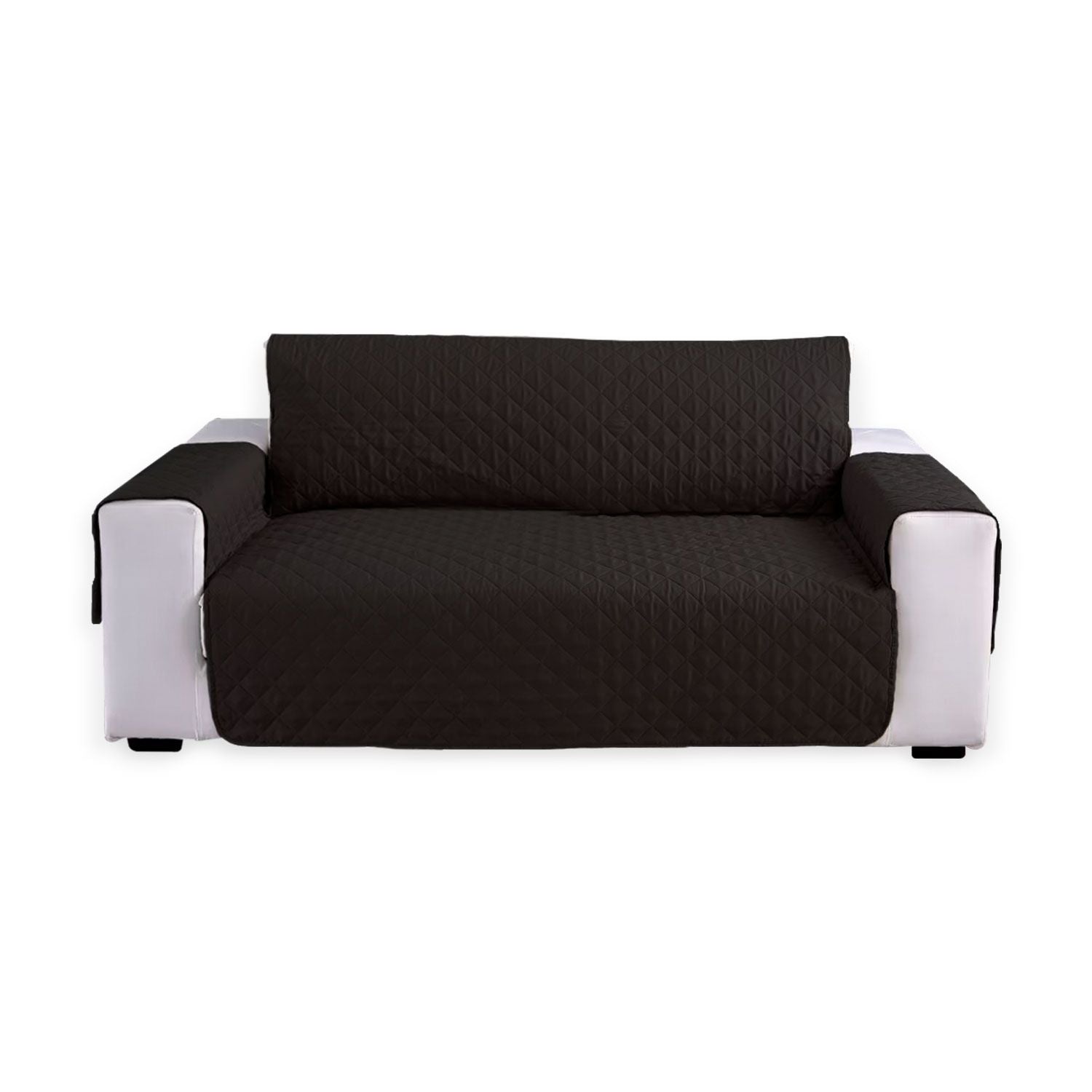 FLOOFI Pet Sofa Cover 2 Seat (Black)