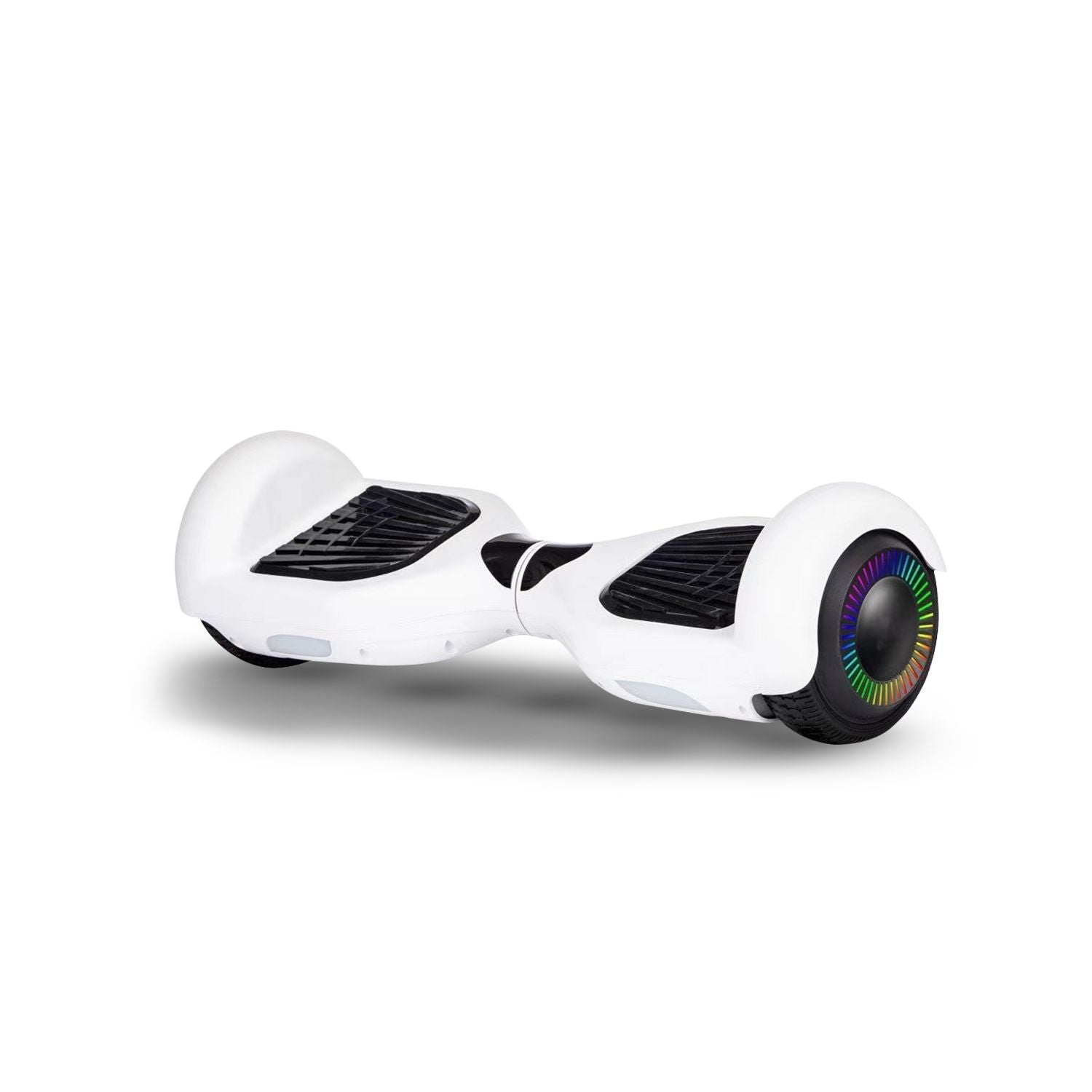 Bluetooth Hoverboard w/ Lights & Carry Bag, White - Funado