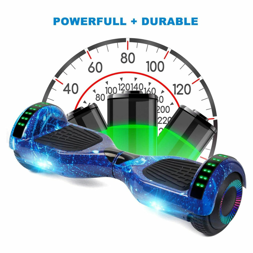 Bluetooth Hoverboard, Lithium-Ion, Anti-Slip Footpads - Funado