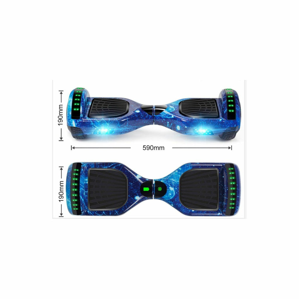 Bluetooth Hoverboard, Lithium-Ion, Anti-Slip Footpads - Funado