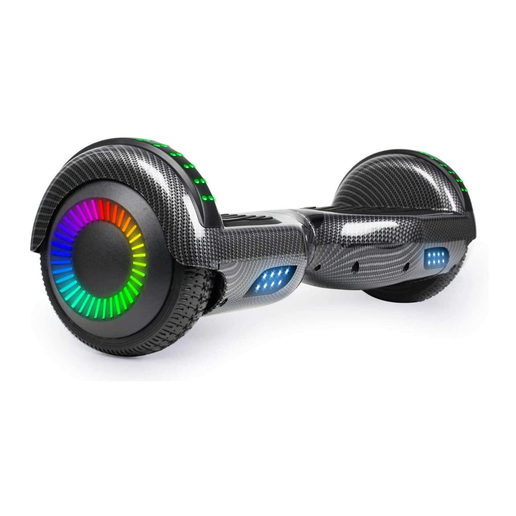 Carbon Fiber Hoverboard, Bluetooth, Safety Features - Funado