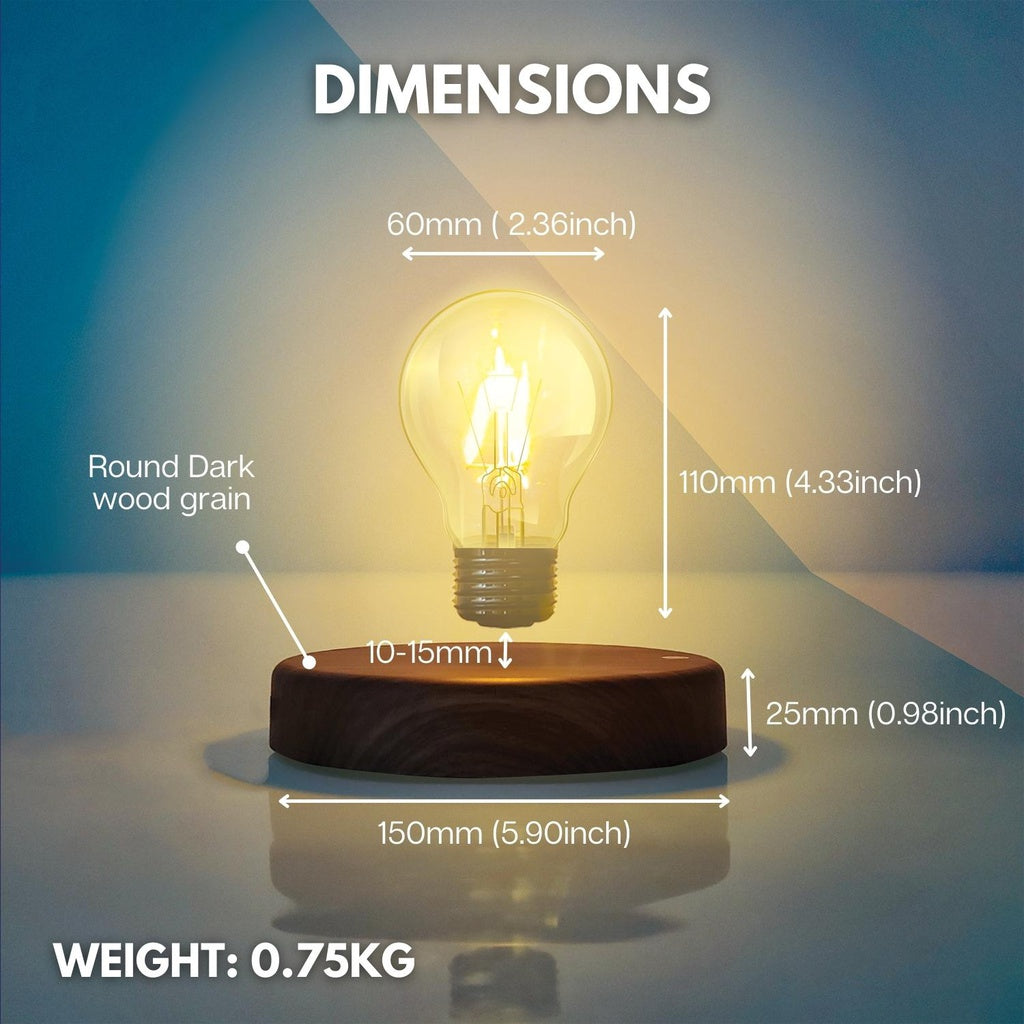 Levitating Magnetic LED Desk Lamp, Touch Control, GOMINIMO